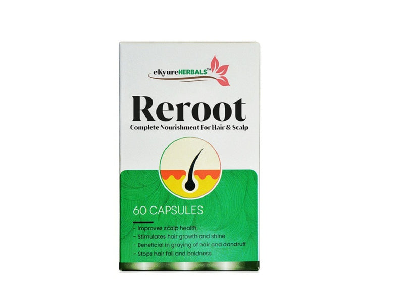 Ekyure Herbals Reroot Capsules (60caps)