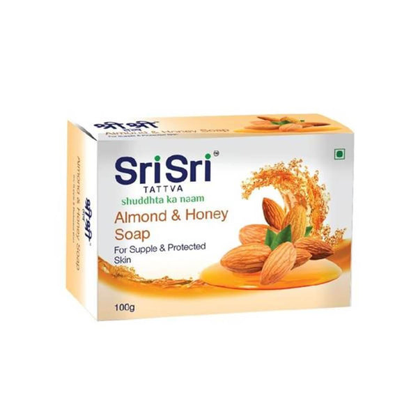 Sri Sri Tattva Almond Honey Soap - 100gm