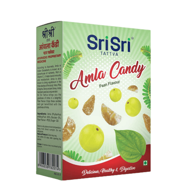 Sri Sri Tattva Amla Candy Paan Flavoured (400gm)