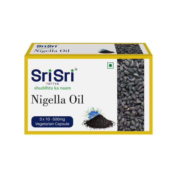 Sri Sri Tattva Nigella Veg Oil Capsules 15gm