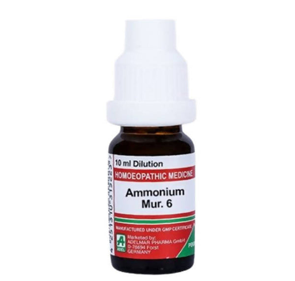 Adel Homeopathy Ammonium Mur Dilution