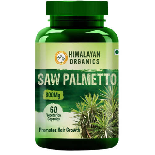 Himalayan Organics Saw Palmetto 800 mg Vegetarian Capsules