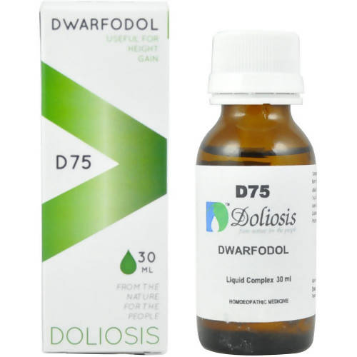 Doliosis Homeopathy D75 Dwarfodol Drops