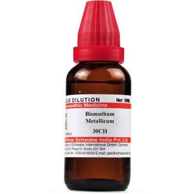 Dr. Willmar Schwabe India Bismuthum Metallicum Dilution