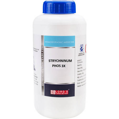 Lord's Homeopathy Strychninum Phos Tablets