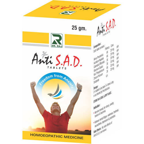 Dr. Raj Homeopathy Anti Sad Tablets