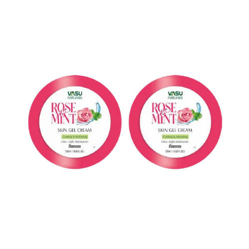 Vasu Naturals Rose & Mint Skin Gel Cream