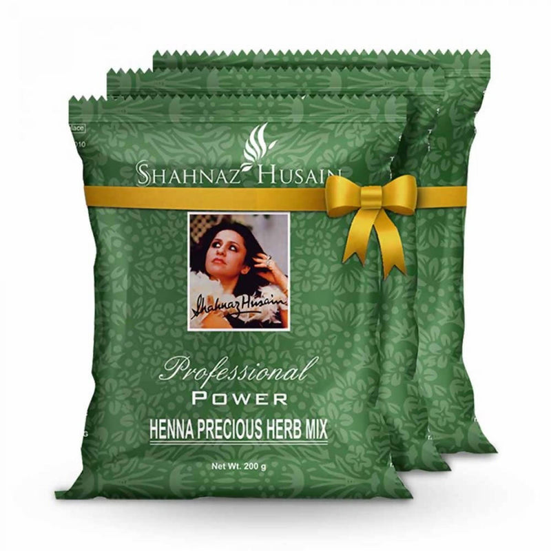 Shahnaz Husain Professional Power Henna Precious Herb Mix Combo