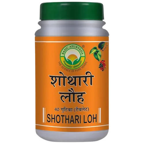 Basic Ayurveda Shothari Loh Tablets