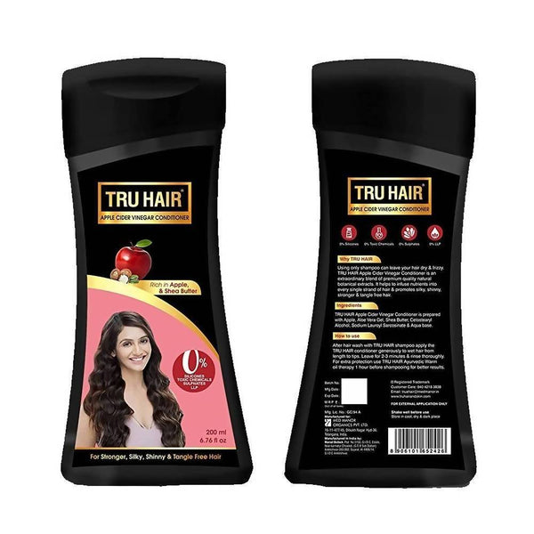 Tru Hair Apple Cider Vinegar Conditioner For Stronger & Tangle-Free Hair