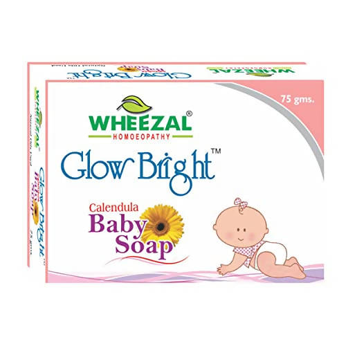 Wheezal Glow Bright Calendula Baby Soap