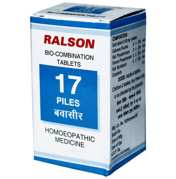 Ralson Remedies Bio-Combination 17 Tablets