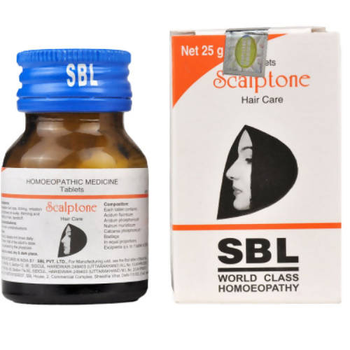 SBL Homeopathy Scalptone Hair Care Tablets