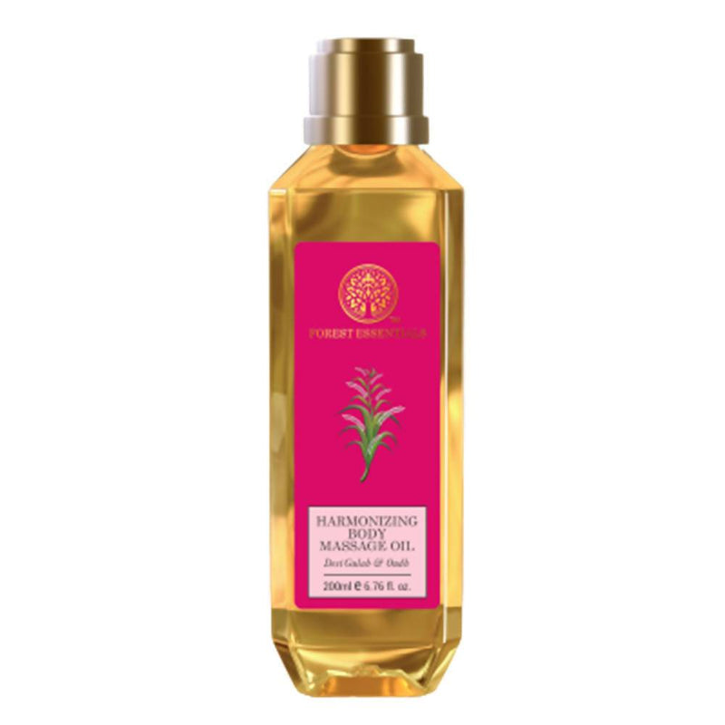 Forest Essentials Harmonizing Body Massage Oil Desi Gulab & Oudh