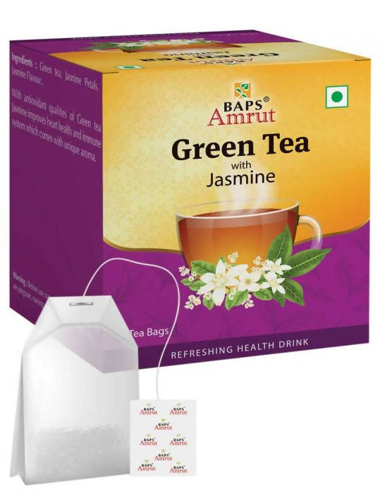 Baps Amrut Green Tea with Jasmine