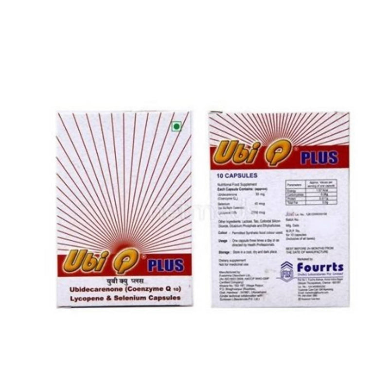 Fourrts Homeopathy Ubi Q Plus Capsules