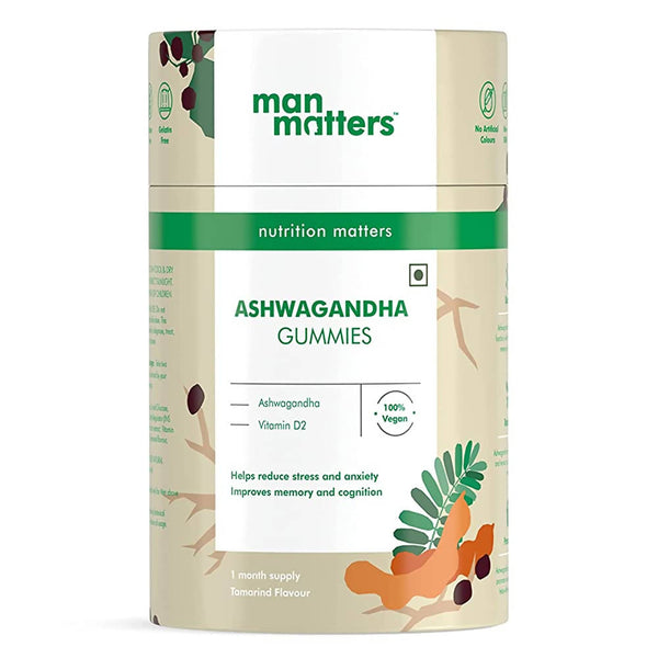 Man Matters Ashwagandha Gummies For Men - Tamarind Flavor