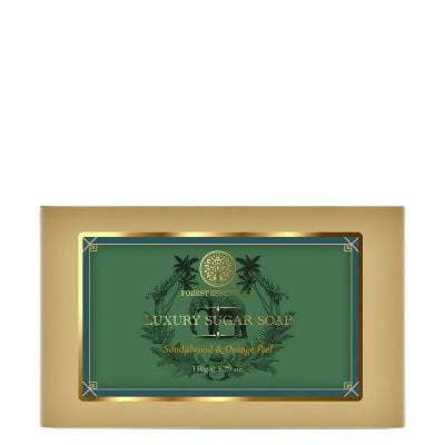 Forest Essentials Luxury Sugar Soap Sandalwood & Orange Peel