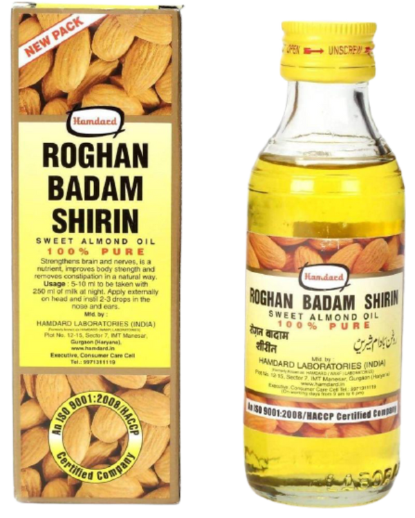 Hamdard Roghan Badam Shirin Sweet Almond Oil