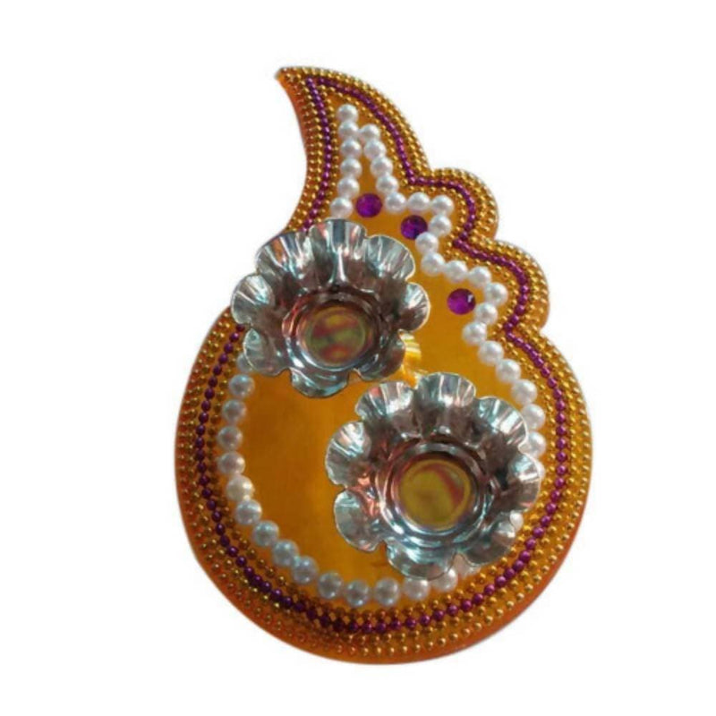 Kundan HandiKrafts Haldi Kumkum Holder