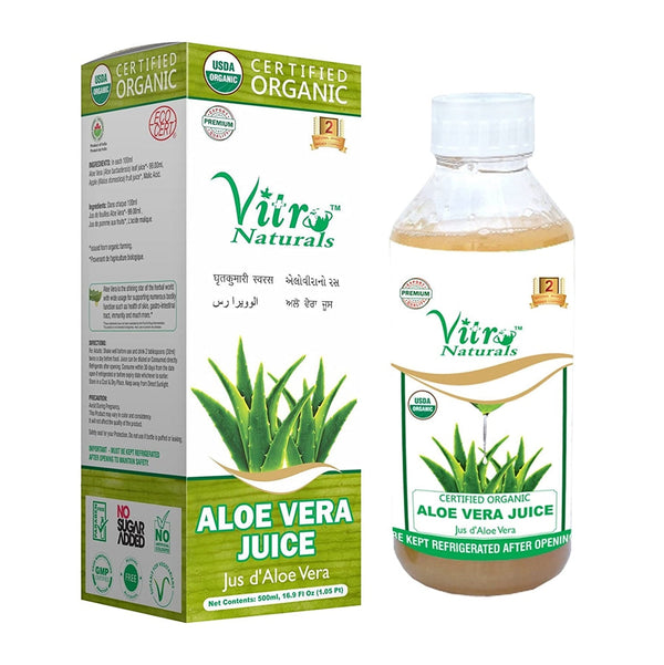 Vitro Naturals Certified Organic Aloe-vera juice