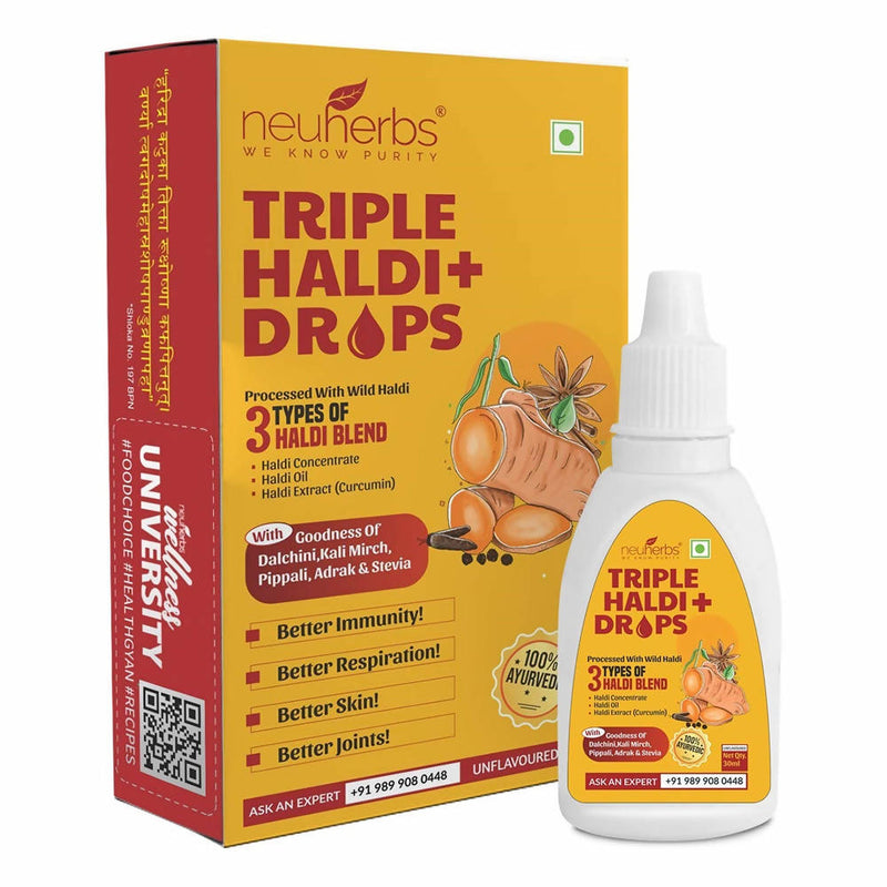 Neuherbs Triple Haldi Plus Drops