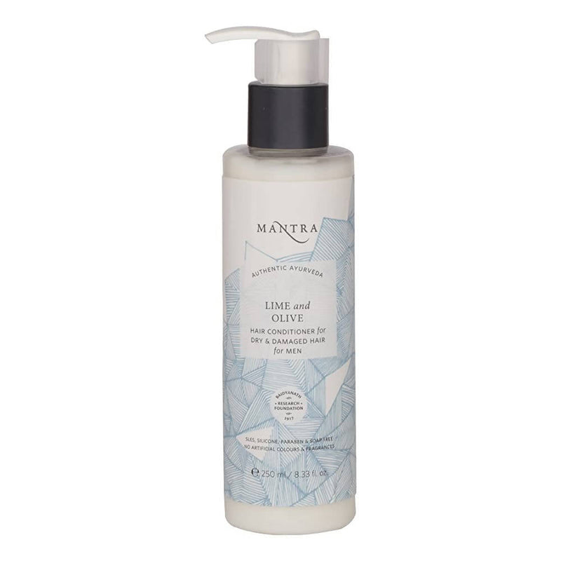 Mantra Herbal Lime And Olive Hair Conditioner For Dry & Damaged Hair For Men