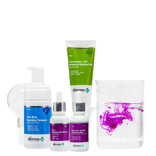 The Derma Co No More Acne Marks Regimen Kit