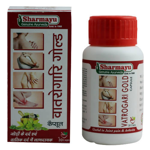 Sharmayu Ayurveda Vatrogari Gold Capsules