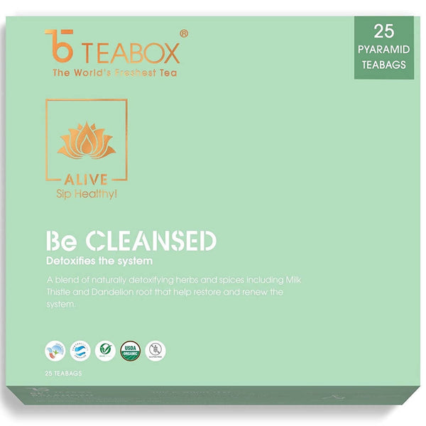 Teabox Be Cleansed Herbal Tea Bags