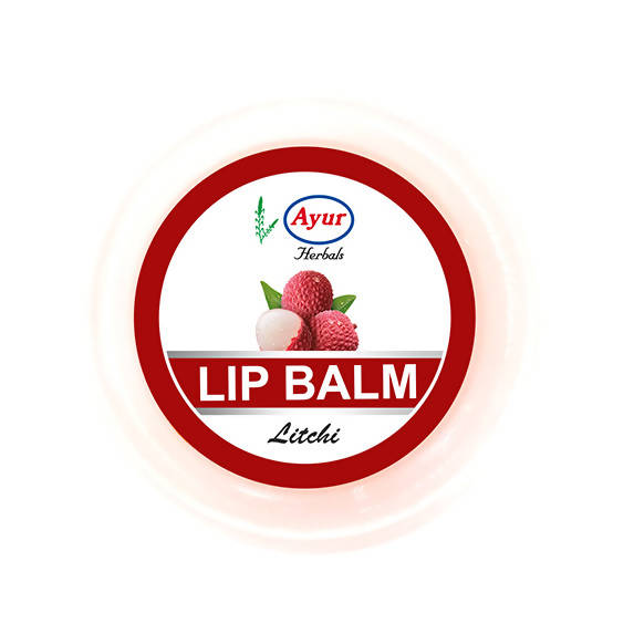 Ayur Herbals Litchi Lip Balm