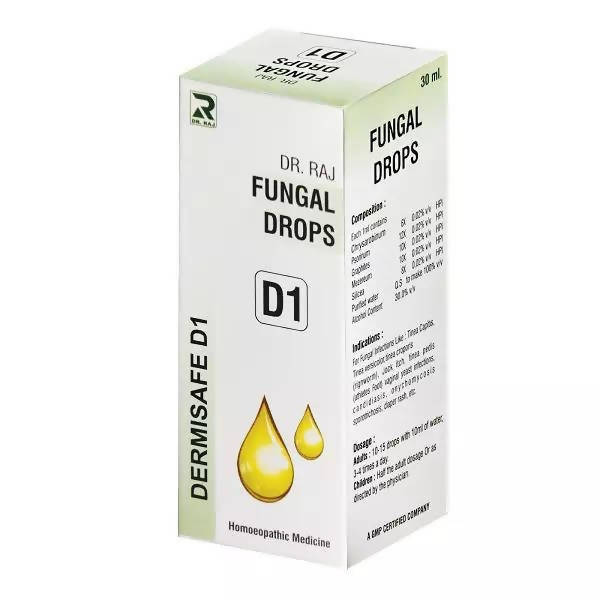 Dr. Raj Homeopathy Dermisafe D1 Drops