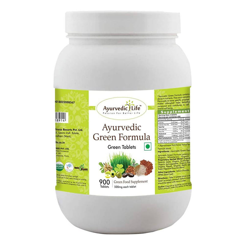 Ayurvedic Life Ayurvedic Green Formula Tablets