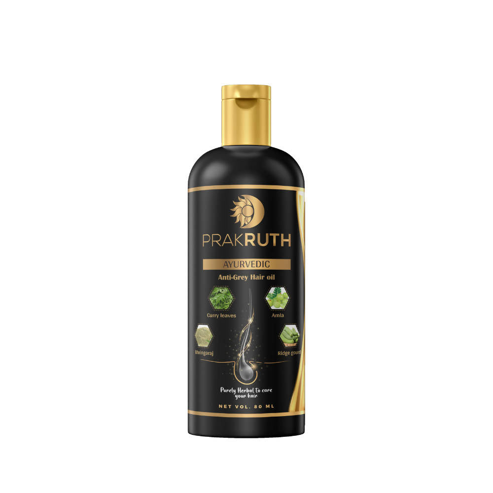 Prakruth Ayurvedic Anti Grey Hair Oil