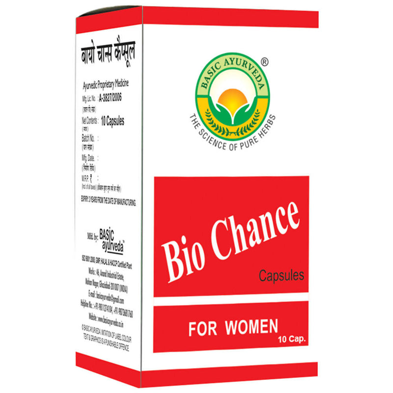 Basic Ayurveda Bio Chance Capsules For Women