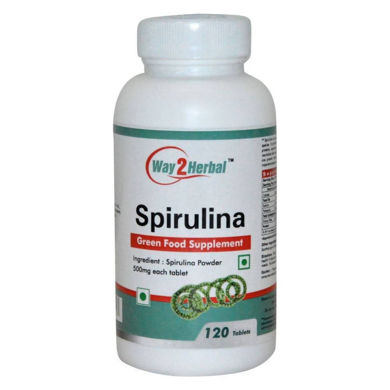 Way2herbal Spirulina Tablets