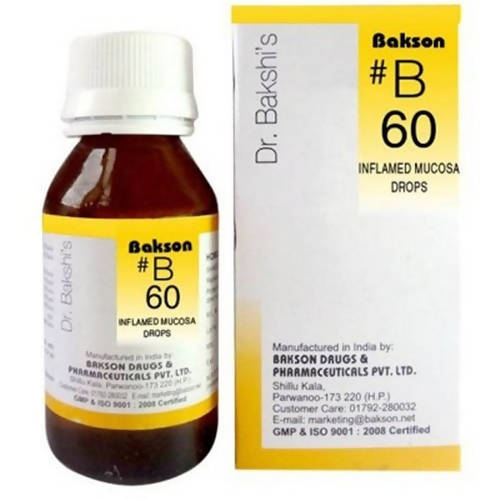 Bakson's Homeopathy B60 Drops