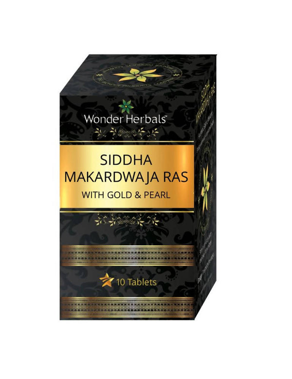 Wonder Herbals Siddha Makardhwaja Ras With Gold & Pearl