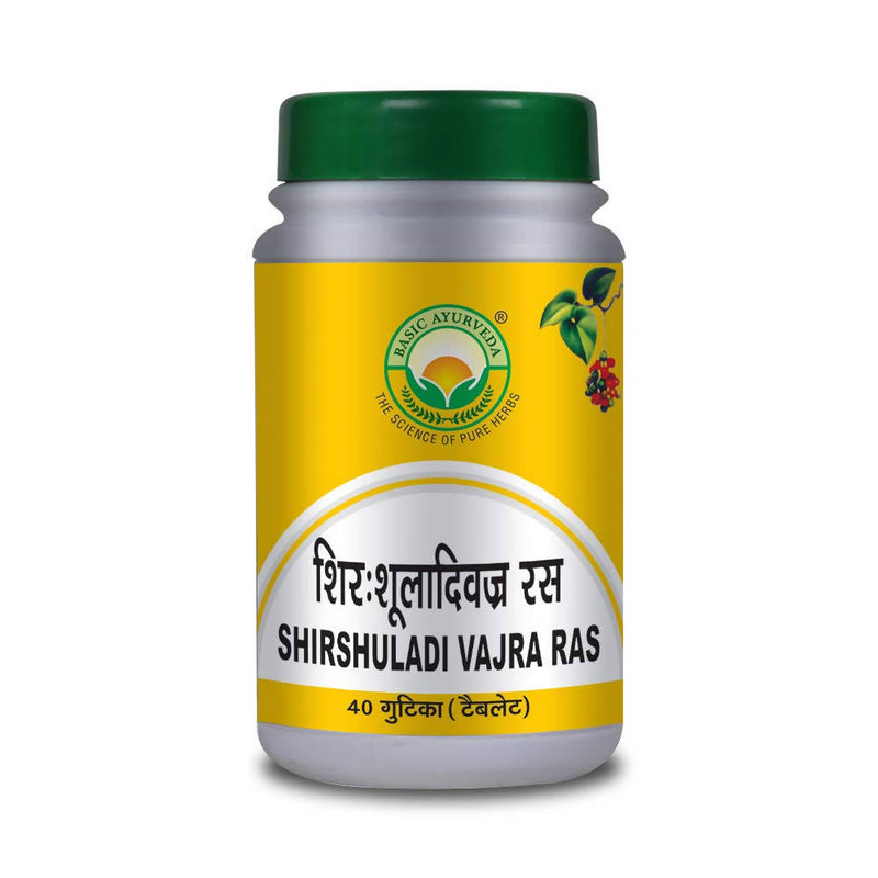 Basic Ayurveda Shirshuladi Vajra Ras Tablets