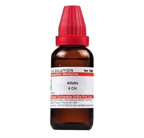 Dr. Willmar Schwabe India Alfalfa Dilution