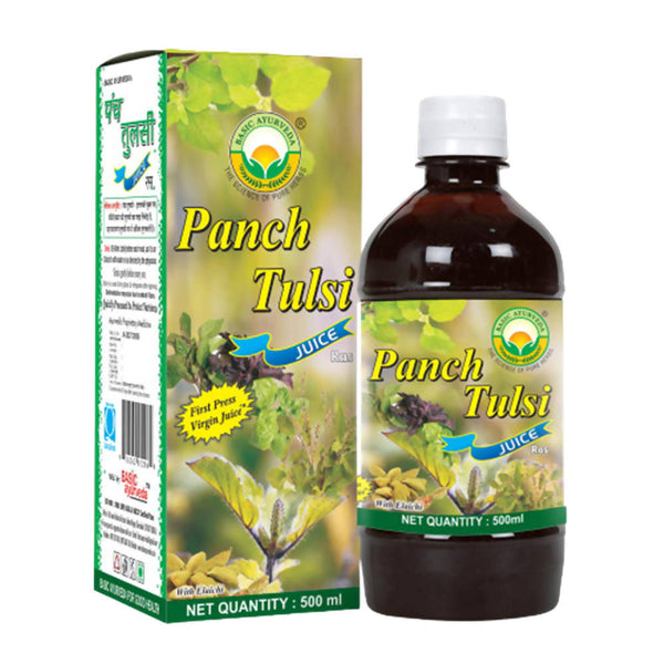 Basic Ayurveda Panch Tulsi Juice Ras