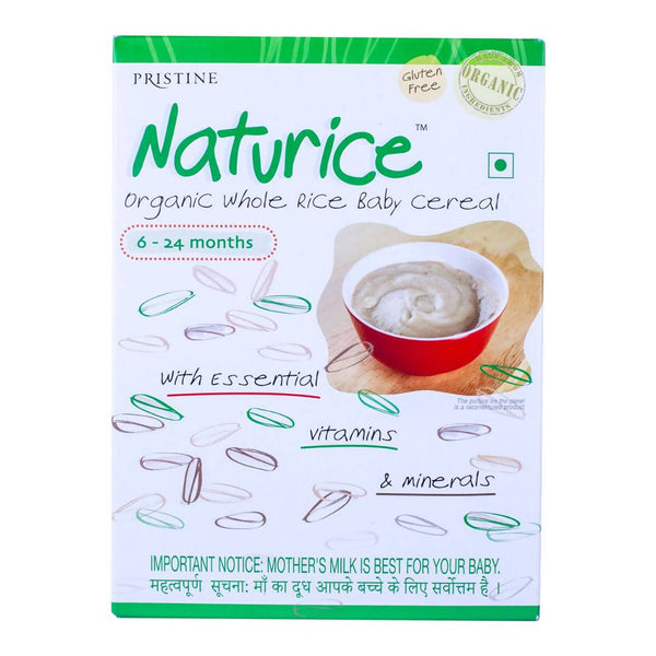 Pristine Naturice â€“ Organic Whole Rice Baby Cereal