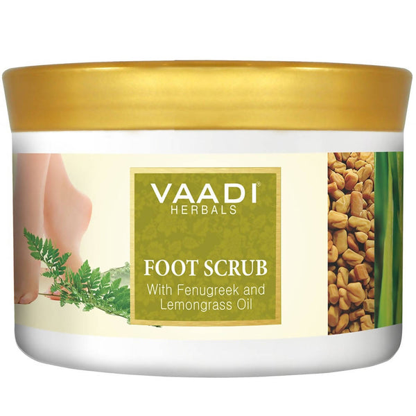 Vaadi Herbals Foot Scrub with Fenugreek and Lemongrass Oil