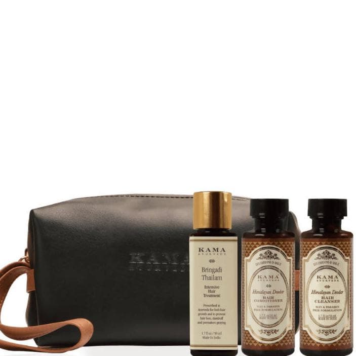 Kama Ayurveda Himalayan Deodar Hair Care Mini Ritual Combo