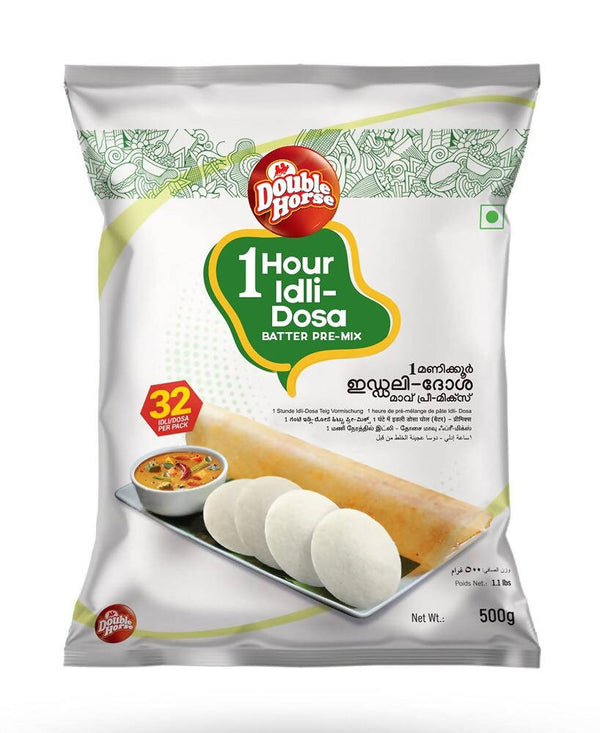 Double Horse 1 Hour Idli/Dosa Batter Pre-Mix