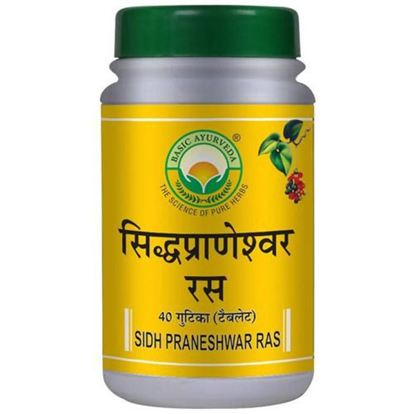 Basic Ayurveda Sidh Praneshwar Ras Tablets