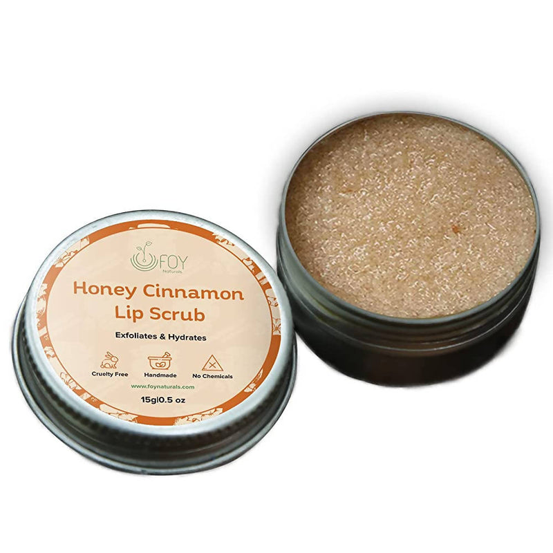 FOY Naturals Cinnamon Lip Scrub