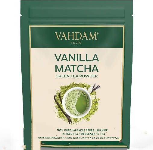 Vahdam Vanilla Matcha Green Tea Powder