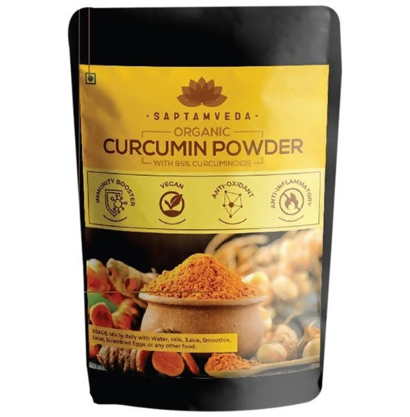 Saptamveda Organic Curcumin Powder