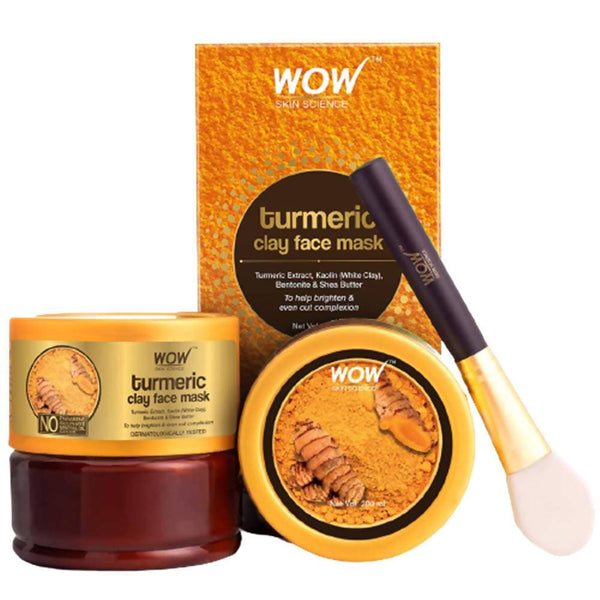 Wow Skin Science Turmeric Clay Face Mask